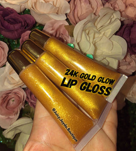 24k Gold Glow Lip Gloss