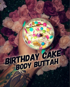 Birthday Cake Body Buttah - 8oz