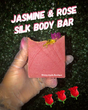 Load image into Gallery viewer, Jasmine &amp; Rose Silk Body Bar
