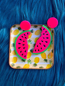 Watermelon Earrings