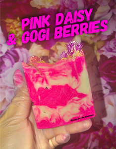 Pink Daisy & Goji Berries Bar