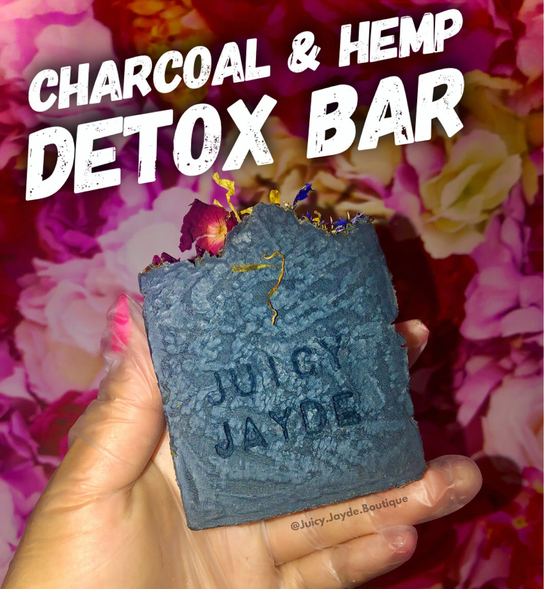 Charcoal & Hemp Detox Bar